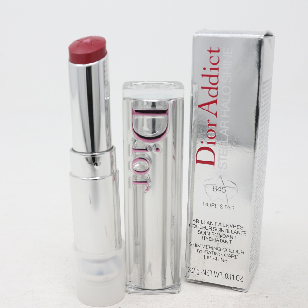 (645 Hope Star) Dior Addict Stellar Halo Shine Lipstick  0.11oz/3.2g New With Box