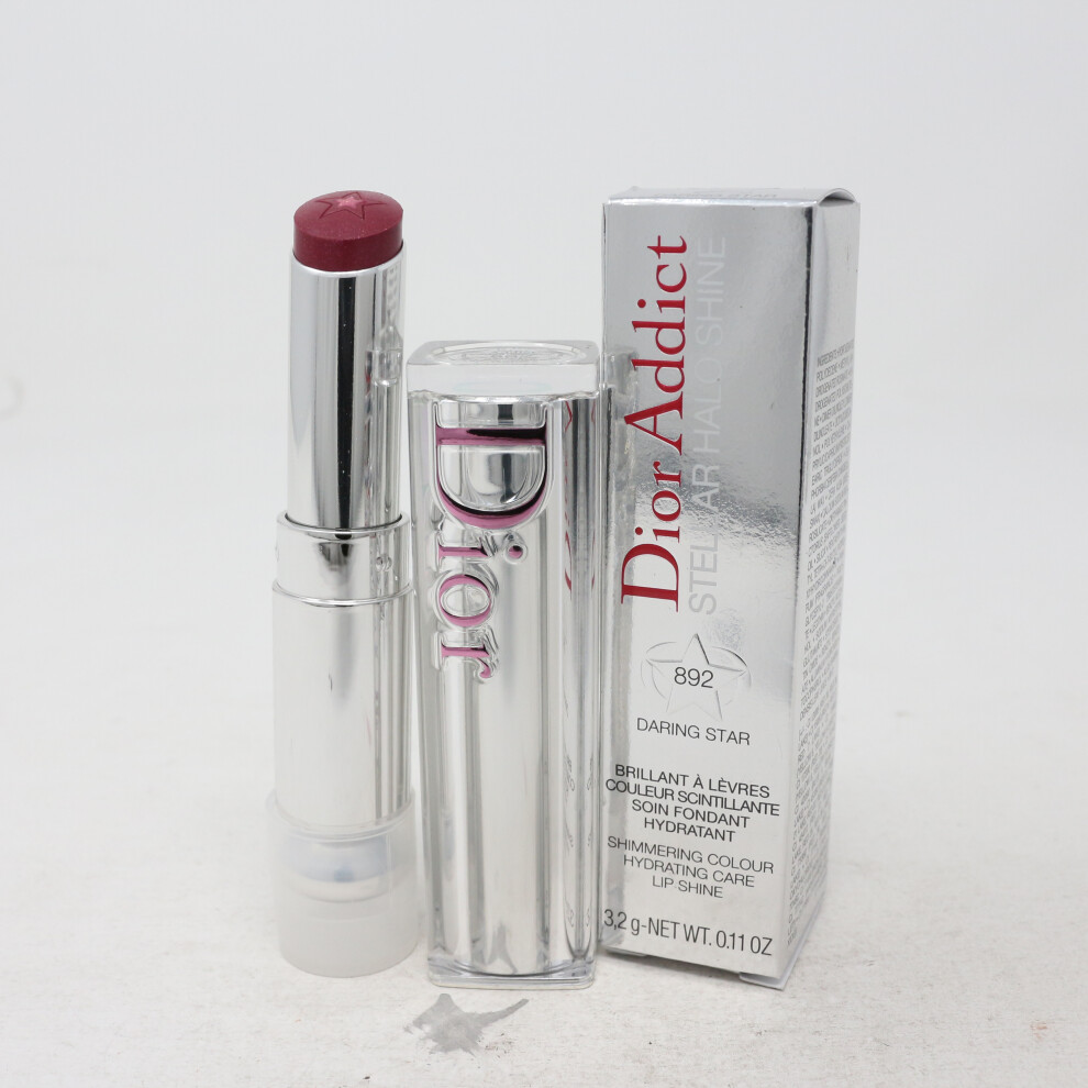 (892 Daring Star) Dior Addict Stellar Halo Shine Lipstick  0.11oz/3.2g New With Box