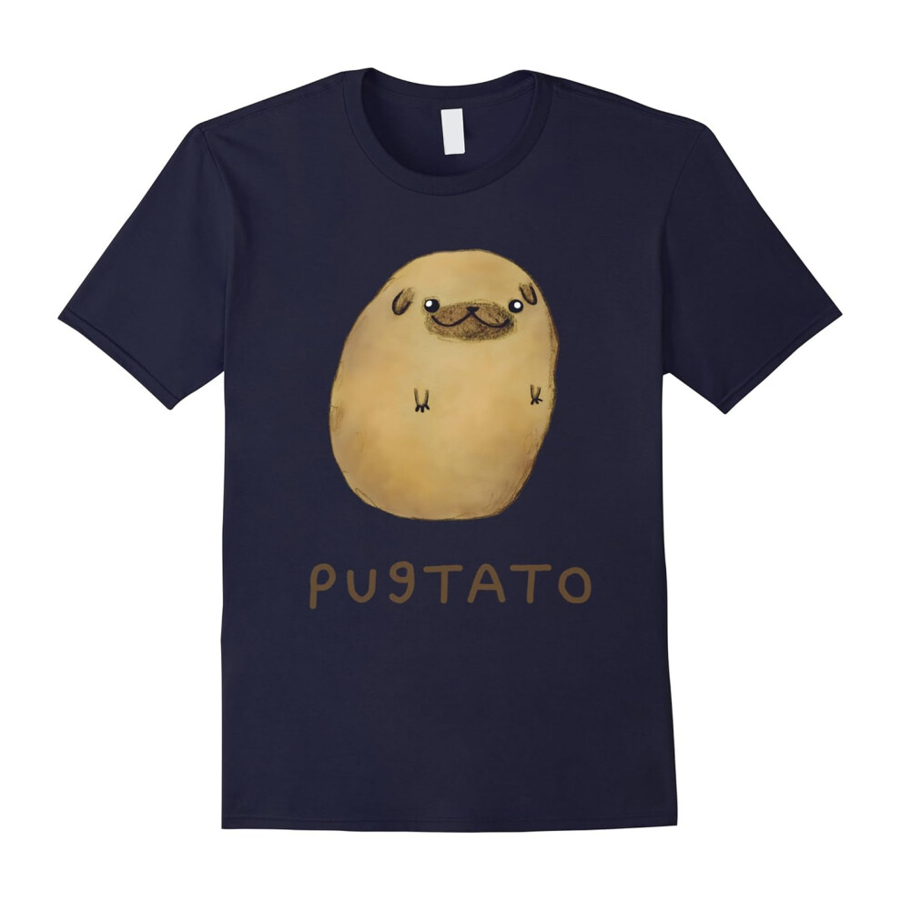 (XXL) BestFamily â Pugtato, Pug and Potato T-Shirts-Father's Day