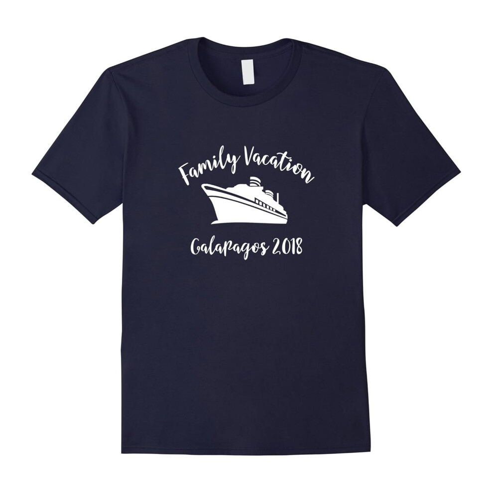 (M) Matching Family Vacation Galapagos 2018 Cruise T-Shirt-Father's Day