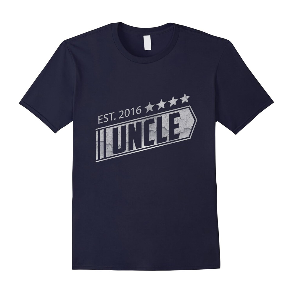 (S) Est. 2016 UnFather's Daye Awesome New UnFather's Daye To Be Family Gift T-Shirt-Father's Day