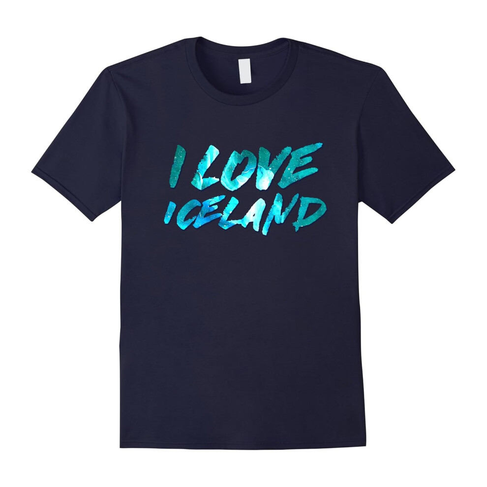 (M) I love Iceland shirt-Father's Day