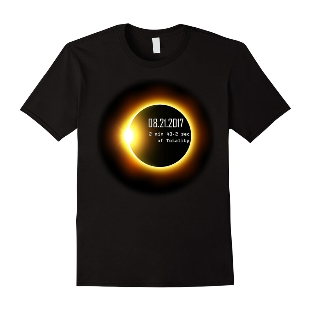 (M) Solar EFather's Dayipse Shirt, Celebration Totality 2017 Tee Shirt-Father's Day