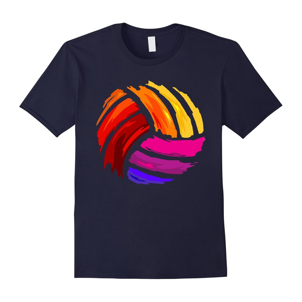 (XL) Volleyball T-Shirt, Perfect gifts for lovers volleyball-Father's Day