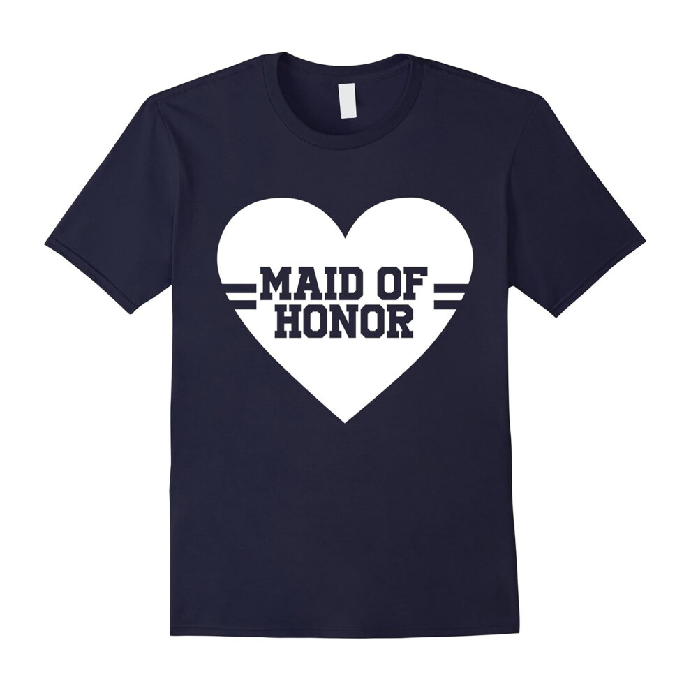 (M) Maid of Honor T-Shirt | Bachelorette Matching Sporty Bridal-Father's Day