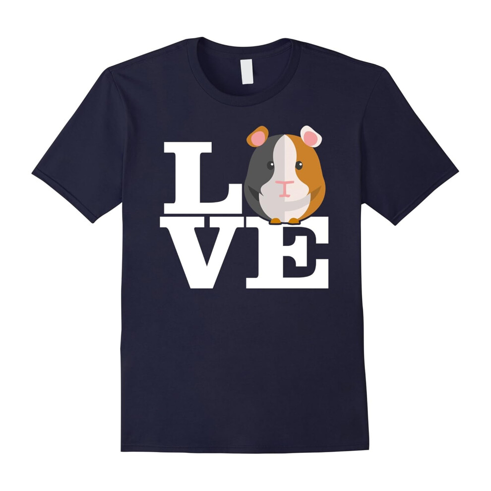 (M) Guinea Pig Shirt, Love Guinea Pig T-Shirt-Father's Day