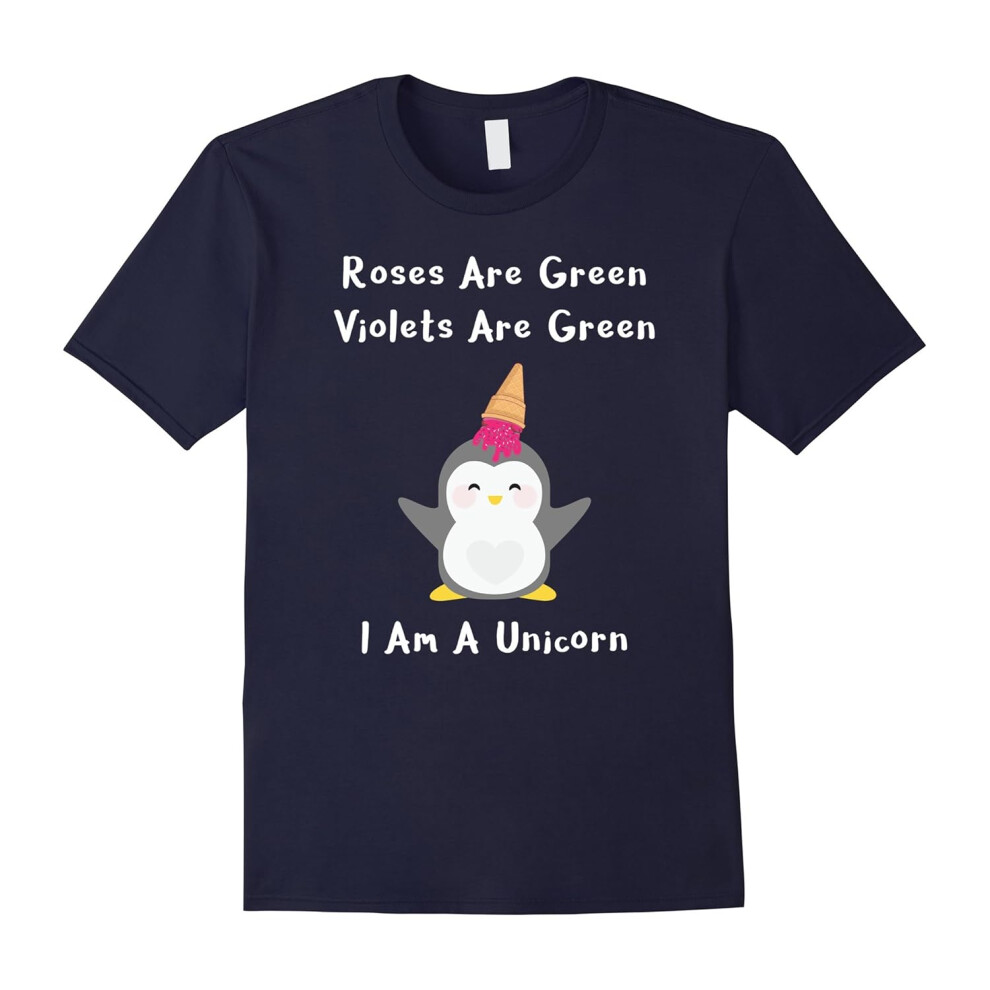 (XXL) Funny Sarcastic Cute penguin Unicorn Lover Drunk T-shirt-Father's Day