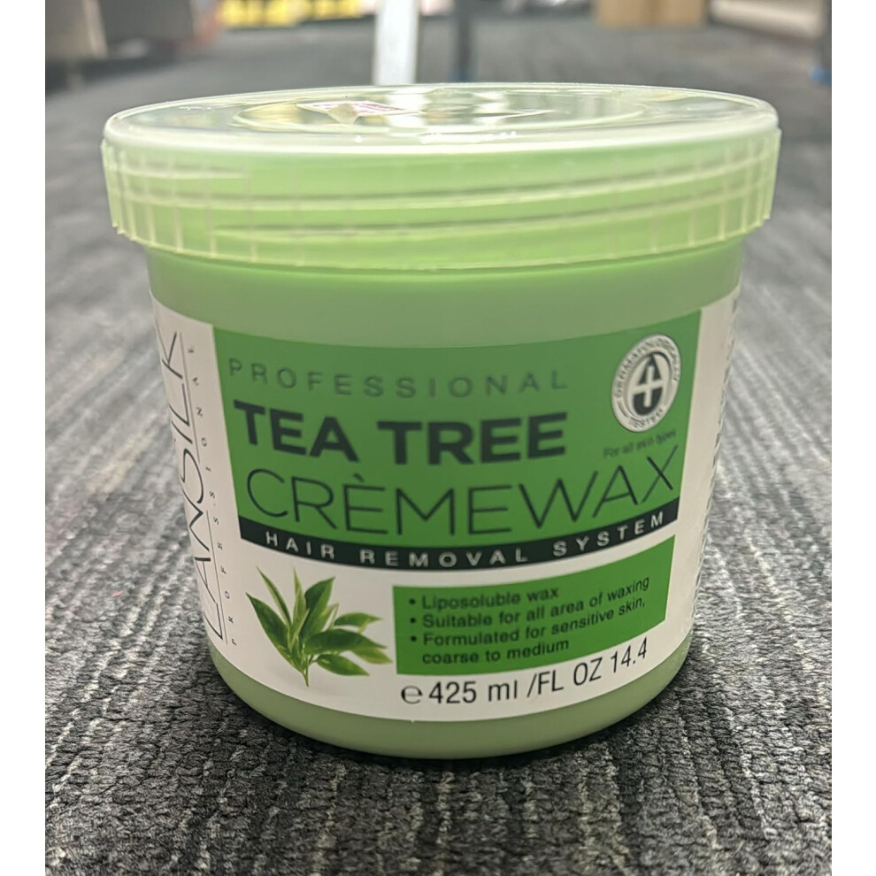 Lansilk Cream Professional Tea Tree Wax 425 Ml