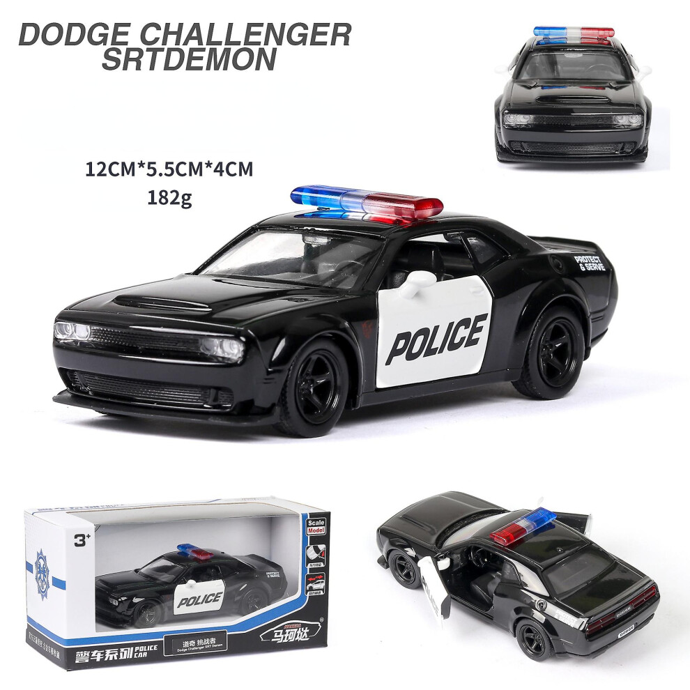 (dodge) 1: 36 American Police Car Model Car Alloy Car Model Children's Toys-image-OPC-PFGR6FY-NEW