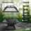 Square Fire Pit Outdoor Garden Patio Heater BBQ Brazier Firepit 3