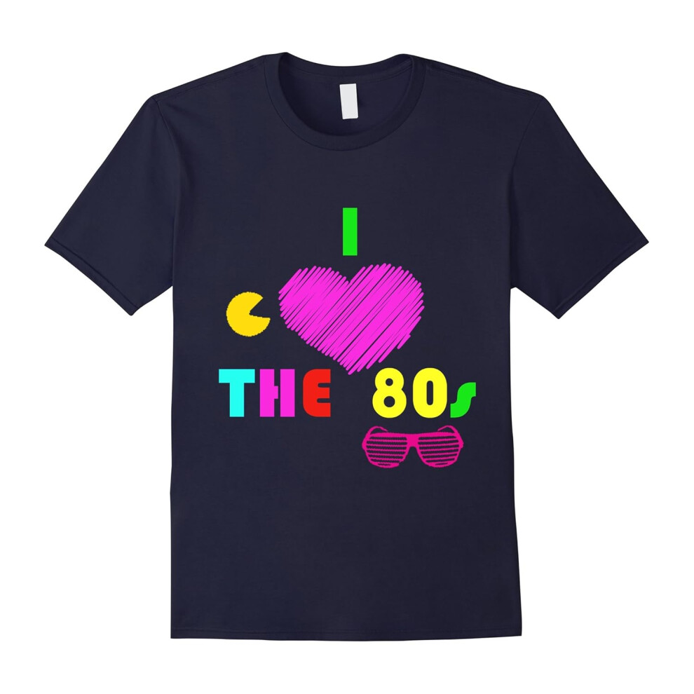 (XL) I love the 80s T shirt- I love the 80s shirt â Unisex-Father's Day