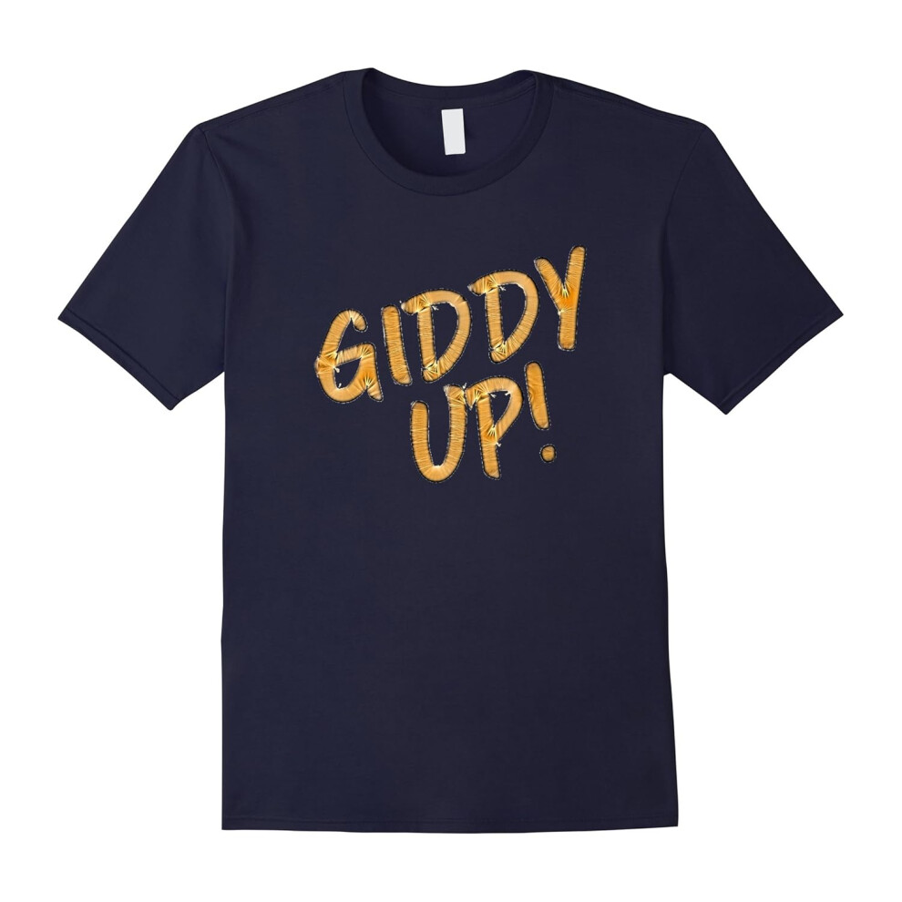 (XXL) Horse Lover T-Shirt â Giddy Up!-Father's Day