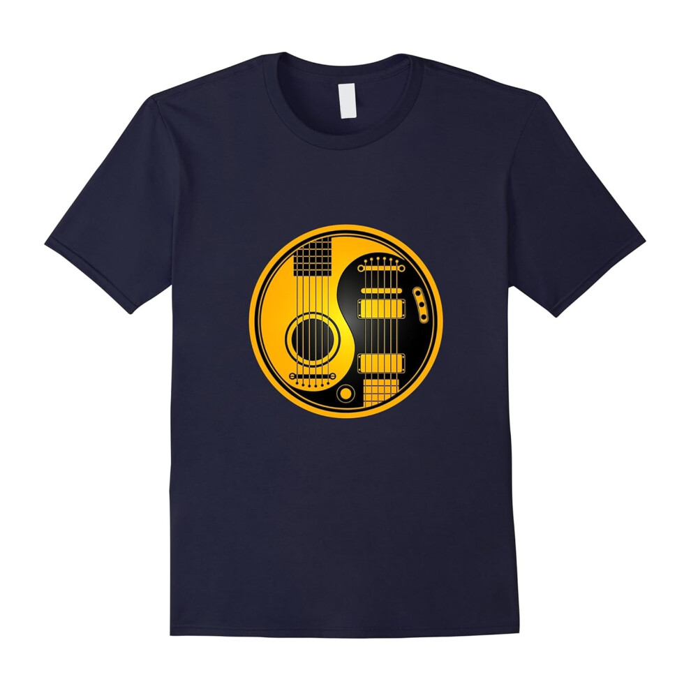 (M) Guitar Yin Yang shirt â Best gift for Guitar Lover-Father's Day