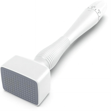 Microneedling, Adjustable Microneedling Pen, Therapeutic Skin Needle Hair Loss Treatment, Comes with 140 Needles 0-3mm for Hair Beard Growth(white)