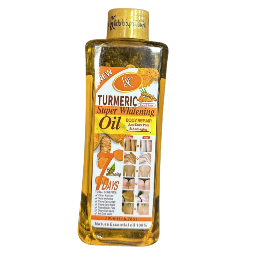 Turmeric Super Whitening Oil Body Repair 200 ml