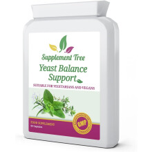 Yeast Balance Thrush Candida Cleanse Support Complex 60 Capsules, UK