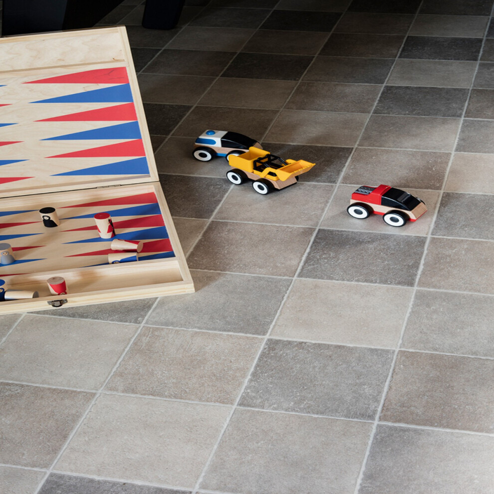 (2m(6'6") X 3m(9'9")-6m², P1521) Cushion-Backed Anti-Slip Vinyl Flooring for Kitchens, Bathrooms, and Living Rooms, 2.8mm