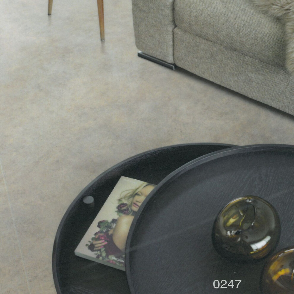 (6M(19'8") X 2M(6'6")-12Mâ², 247) Thick Cushion Backed Anti-Slip Vinyl Flooring Sheet, 5 Years Warranty 9504317814912