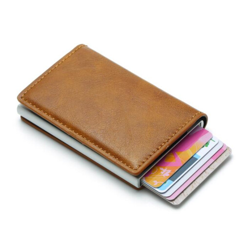 PopUp Smart Card Holder Slides Out 8pcs Cards RFID-NFC Secure 2