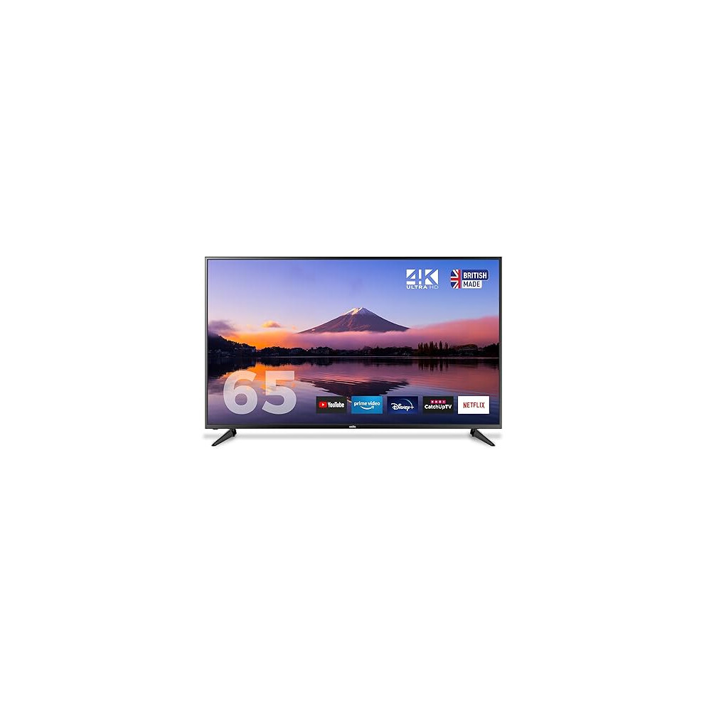 Cello C65RTS 65 inch Smart TV 4K Ultra HD LED Made in UK (Black)