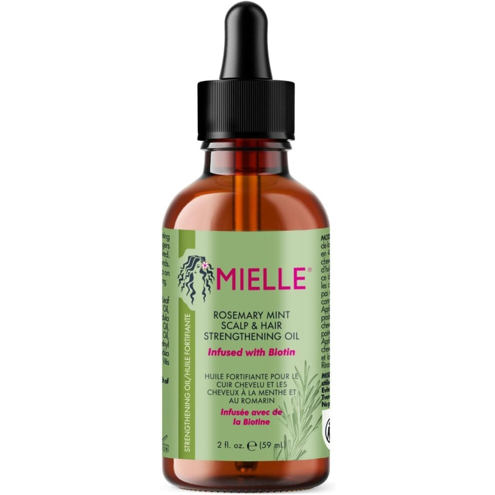 Mielle Rosemary Mint Scalp & Hair Strengthening Oil For Healthy Hair