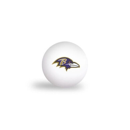 Palline da Ping Pong Baltimore Ravens 6 Pezzi