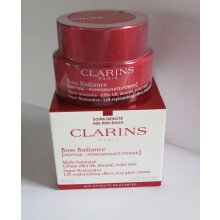 Clarins Super Restorative Rose Radiance Gezichtscr   me | 2-in-1 Anti-Aging + Radiance Boosting Dagcr   me voor de Rijpere Huid | Bevat Radiance Pept