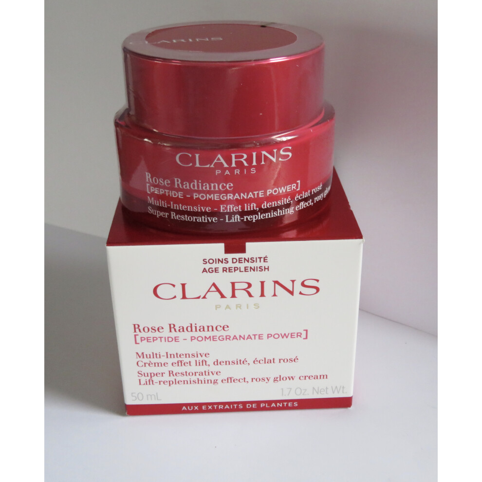 Rose Radiance Super Restorative rosy glow cream by Clarins 50ml
