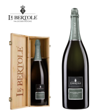 JEROBOAM Premium Prosecco Extra Dry DOCG Le Bertole 3 Lt 11%Vol. + Gift Wood Case