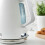 Swan Swan Serenity White Kettle Toaster Digital Microwave & Storage Set 12