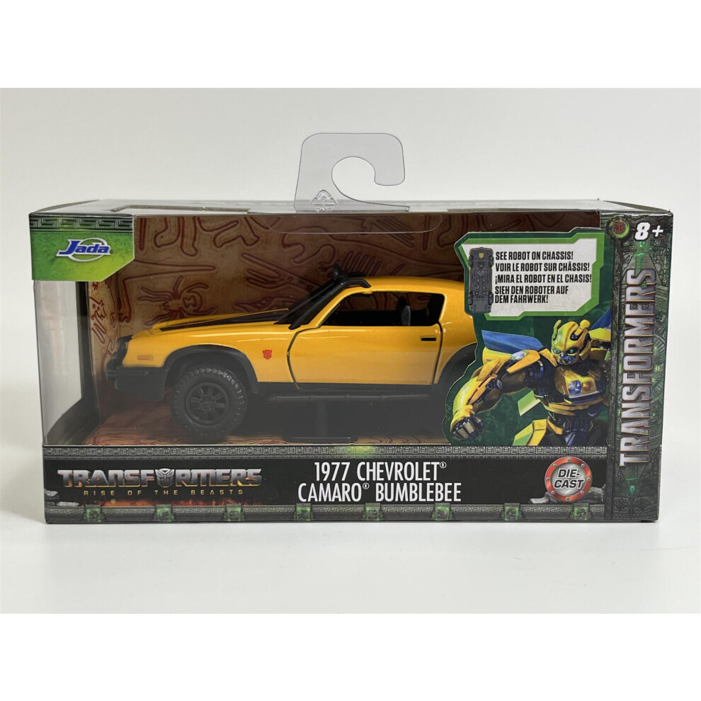 Transformers Rise Of The Beasts 1977 Chevrolet Camaro Bumblebee 1:32 Jada 253112008 34258