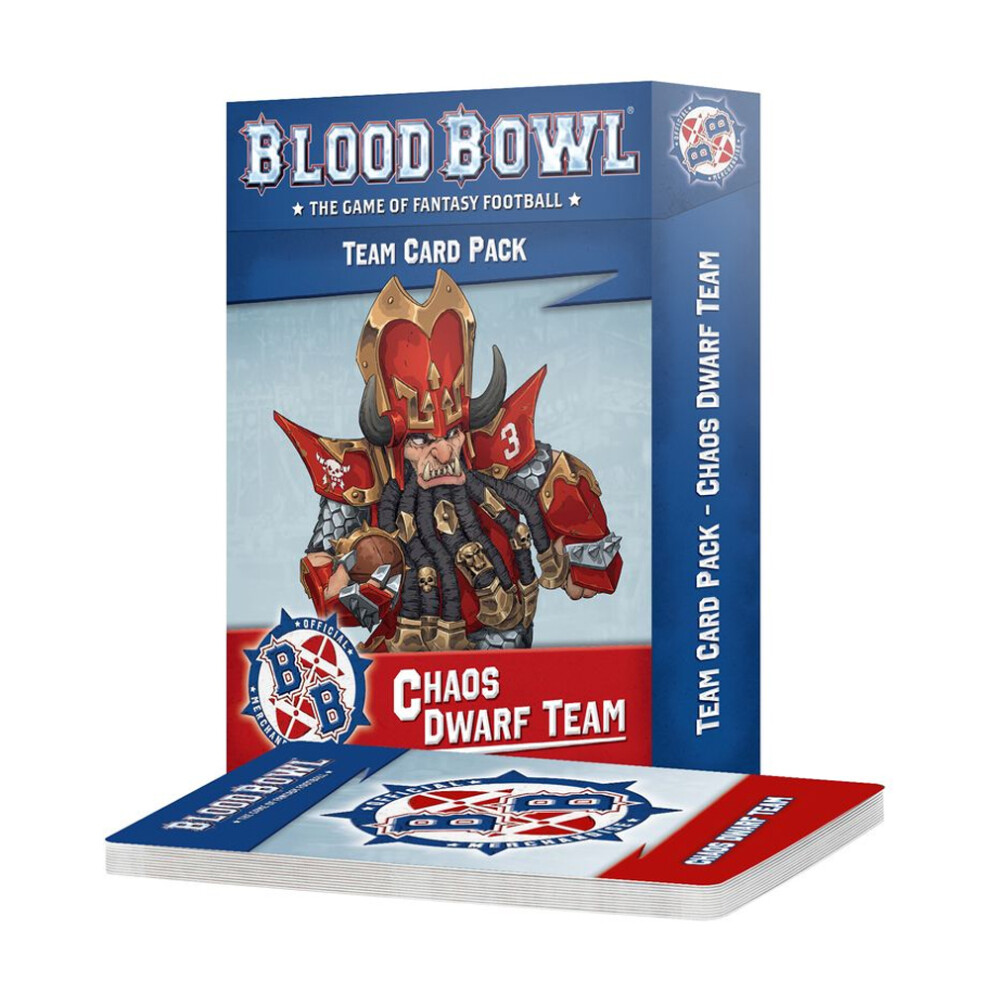 Games Workshop Warhammer Blood Bowl: Chaos Dwarf Card Pack 202-47