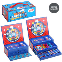 Thomas & Friends Colouring Art Case Painting Activity Chest Kids Set