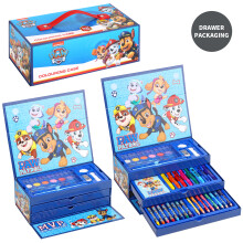 Paw Patrol Colouring Art Case Painting Activity Chest Kids Set
