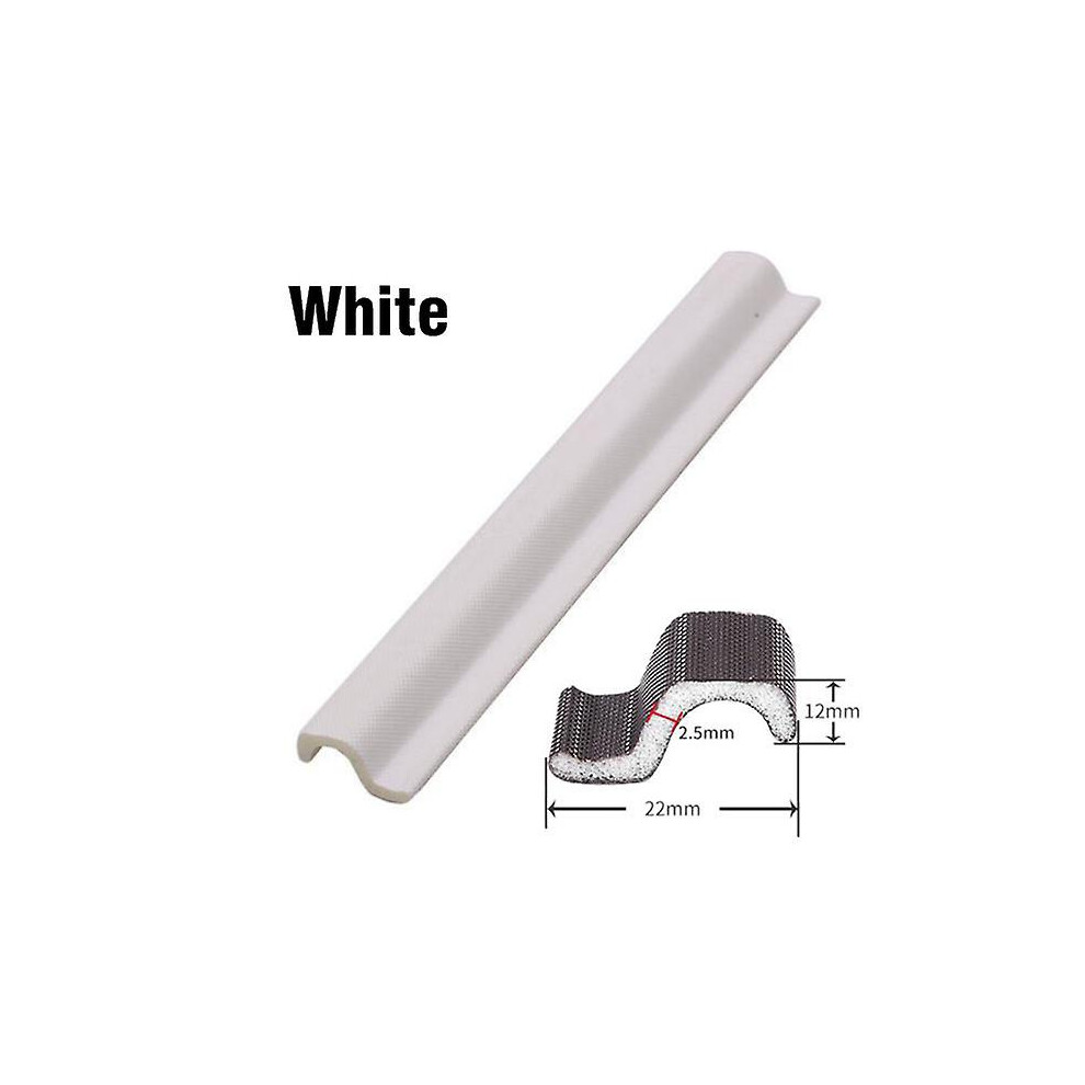(White) 6M Casement Window Seal Strip Self-Adhesive Soundproof Foam Door Gap Filler 9176468005893