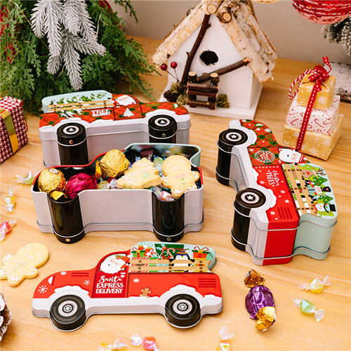 (Penguin) Christmas Chocolate Box Wrought Iron Gift Box