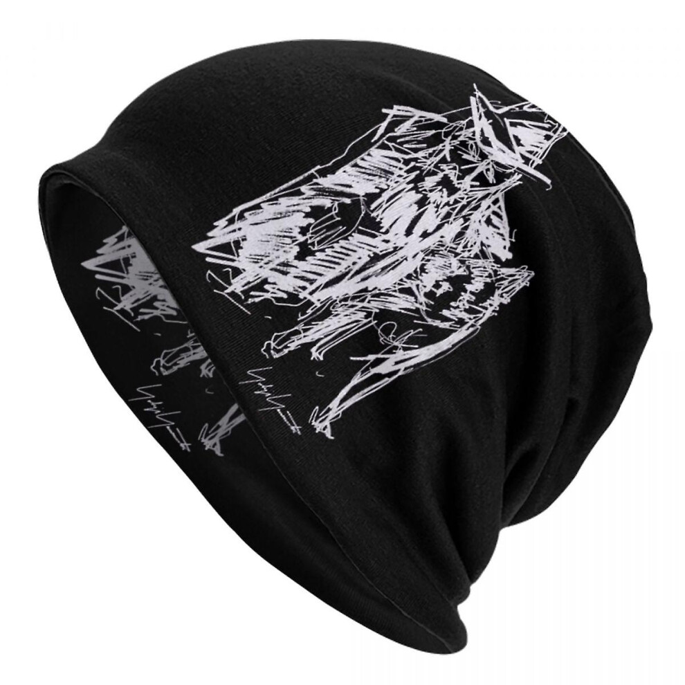 (2) Yohji Yamamoto Skullies Beanies Caps For Men Women Unisex Outdoor Winter Warm Knitted Hat Adult Bonnet Hats