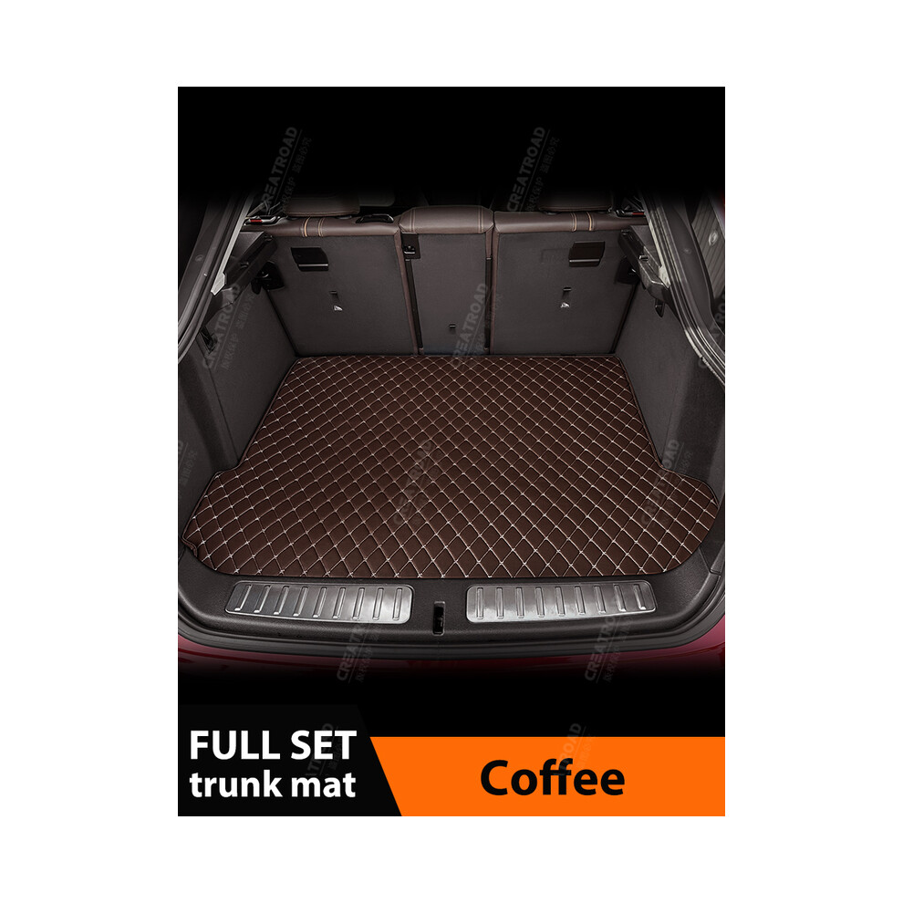 (Trunk- Brown) Car Floor&Trunk Mats For Bmw X5 E53 2004 2005 2006 2007 Custom Auto Foot Dark/Brown 9124464289427