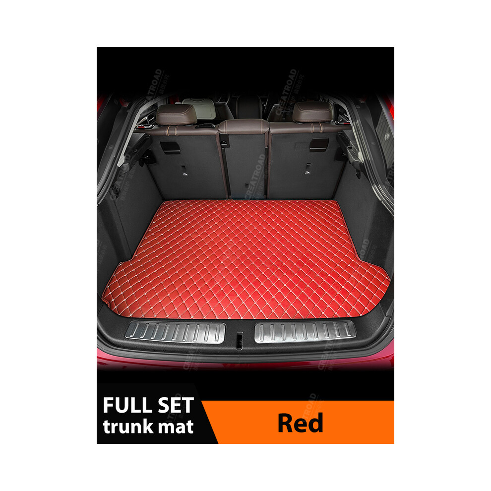 (Trunk-) Car Floor&Trunk Mats For Bmw X5 E53 2004 2005 2006 2007 Custom Auto Foot Red 9124464289441