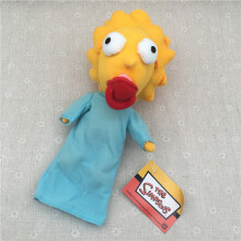 (Pacifier sister 28CM) Simpson Family Plush Doll for Kids Soft Plush Toys Cuddly Collectable Birthday Christmas Toys Gifts Home Decoration for Boys Girls