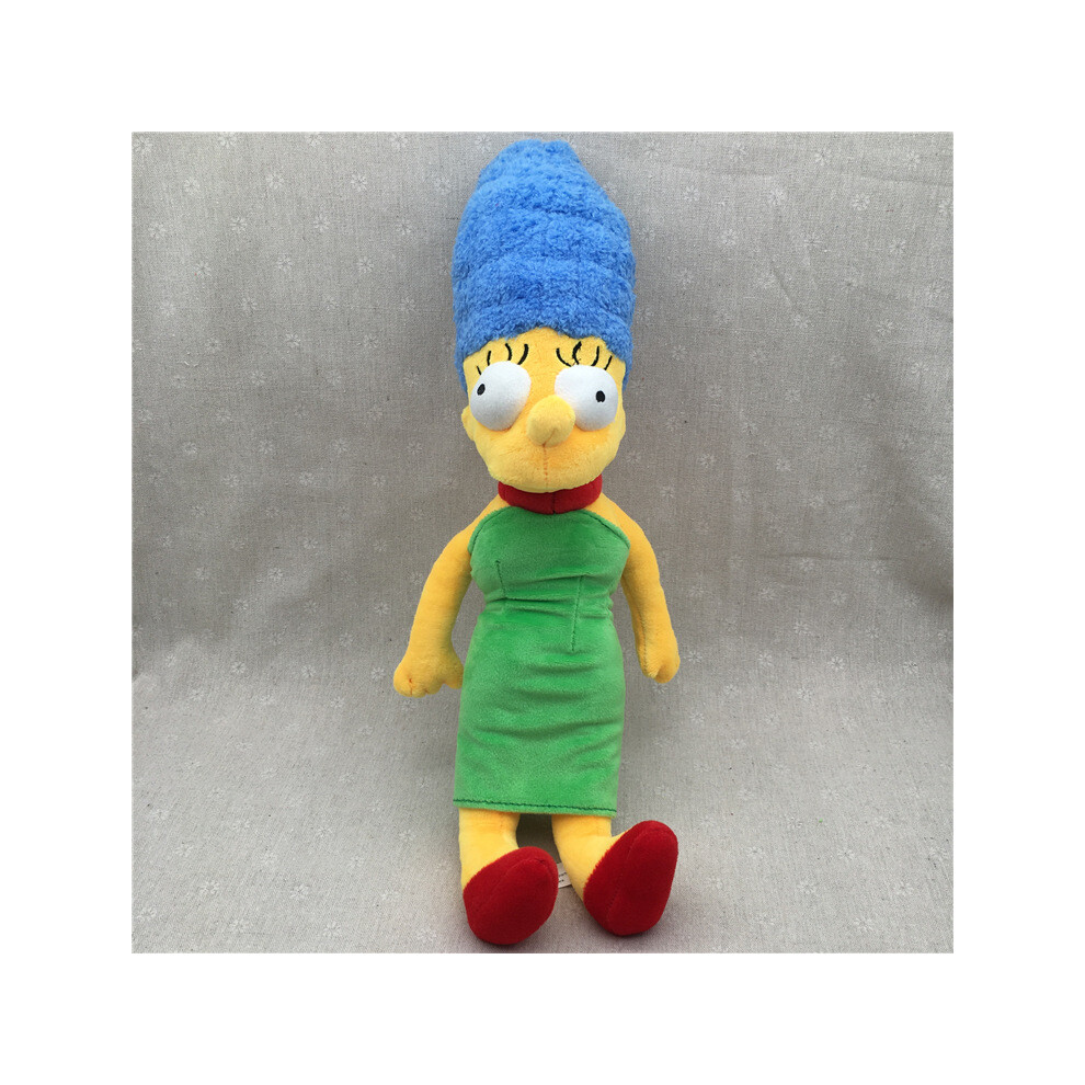 (Mom 43CM) Simpson Family Plush Doll for Kids Soft Plush Toys Cuddly Collectable Birthday Christmas Toys Gifts Home Decoration for Boys Girls