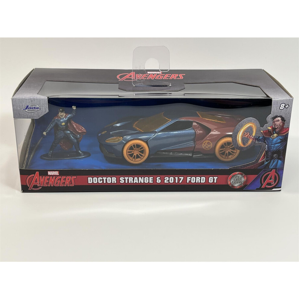 Doctor Strange and 2017 Ford GT 1:32 Scale Jada 253223013