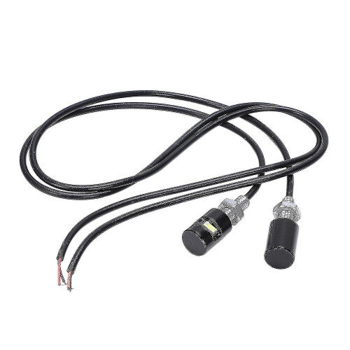 2 X White Led Motorcycle