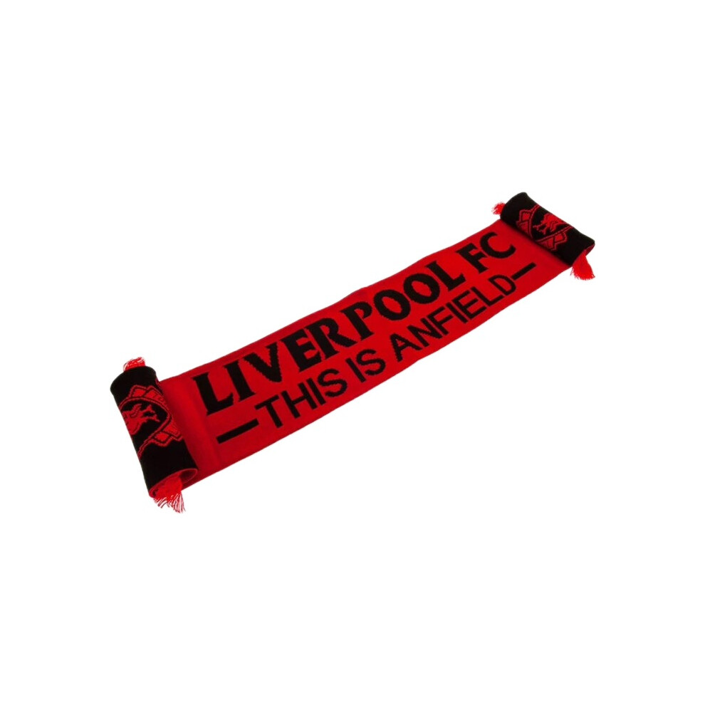 Official Liverpool Red and black double sided TIA EST scarf