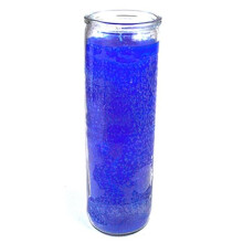 AzureGreen COJ7BU 7 Day Jar Candle, Blue