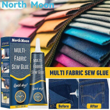 Fabric Glue Extra Strong Textile Hemmings Adhesive Clothes Sewing Bonds H5i9