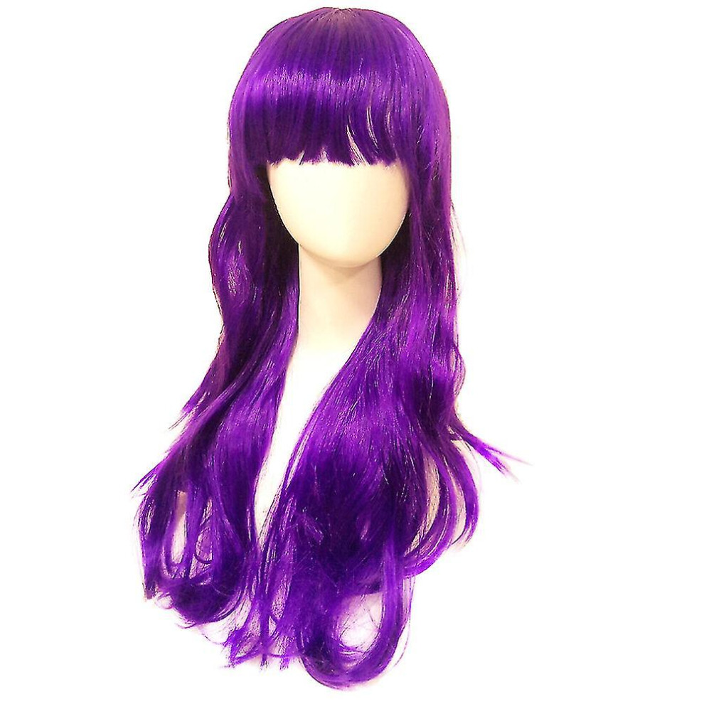 Unisex Not,Specified Women Descendants 2 Audrey Mal Cosplay Wavy Full Hair Long Curly Wigs
