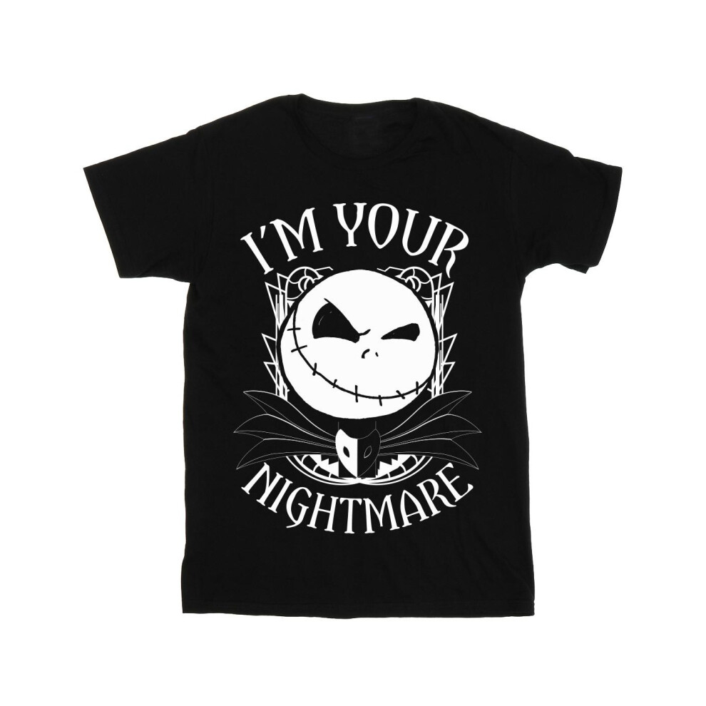 Nightmare Before Christmas Nightmare Cotton Boyfriend T-Shirt