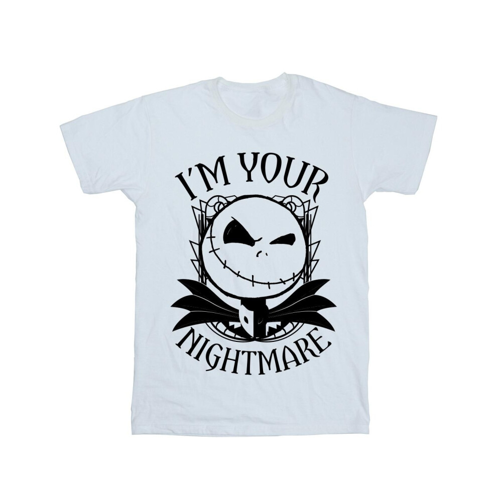 Nightmare Before Christmas Nightmare Cotton Boyfriend T-Shirt