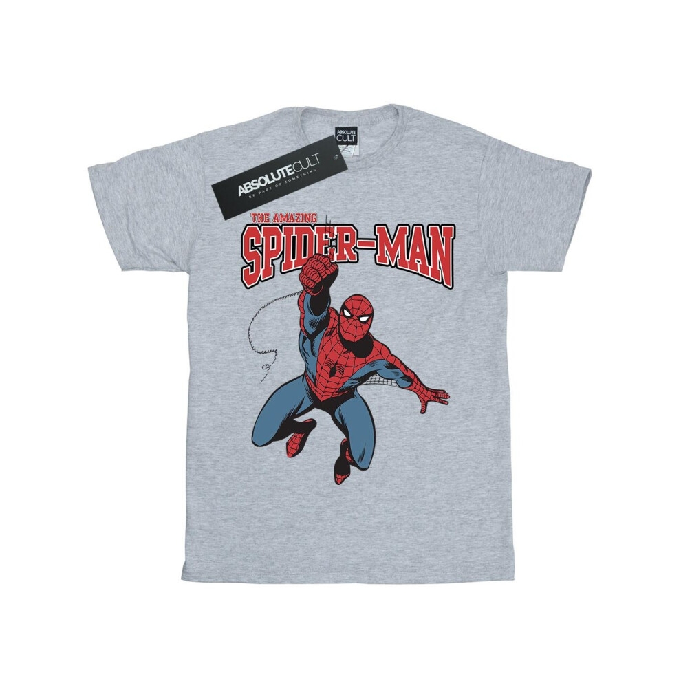 Spider-Man Leap Cotton Boyfriend T-Shirt